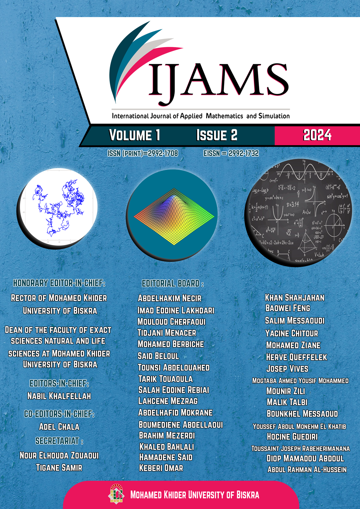 The International Journal of Applied Mathematics and Simulation (IJAMS)
