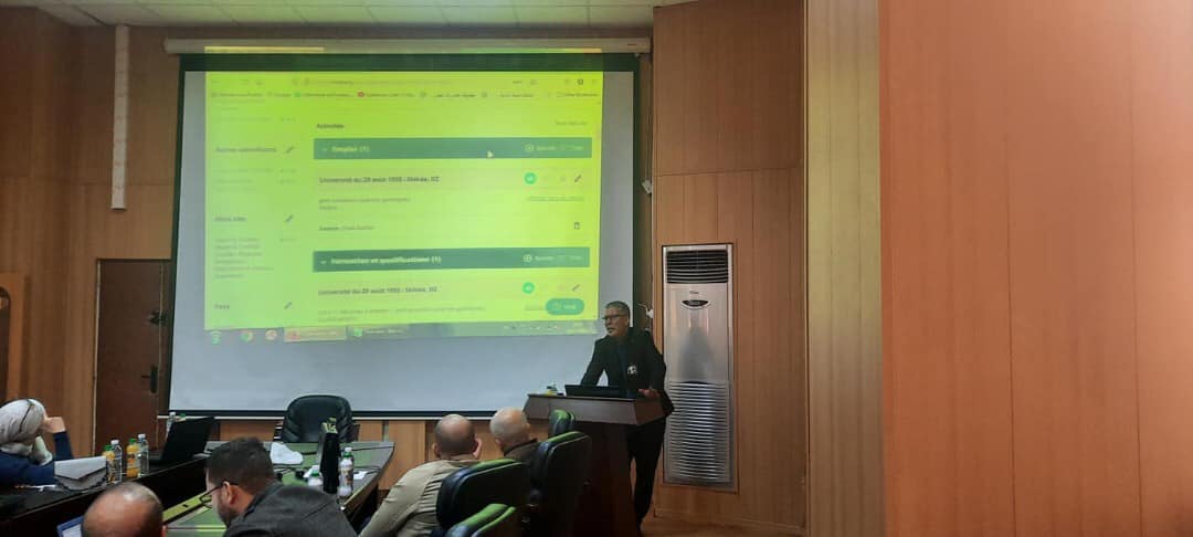 workshop Mohamed Bachir El Ibrahimi University